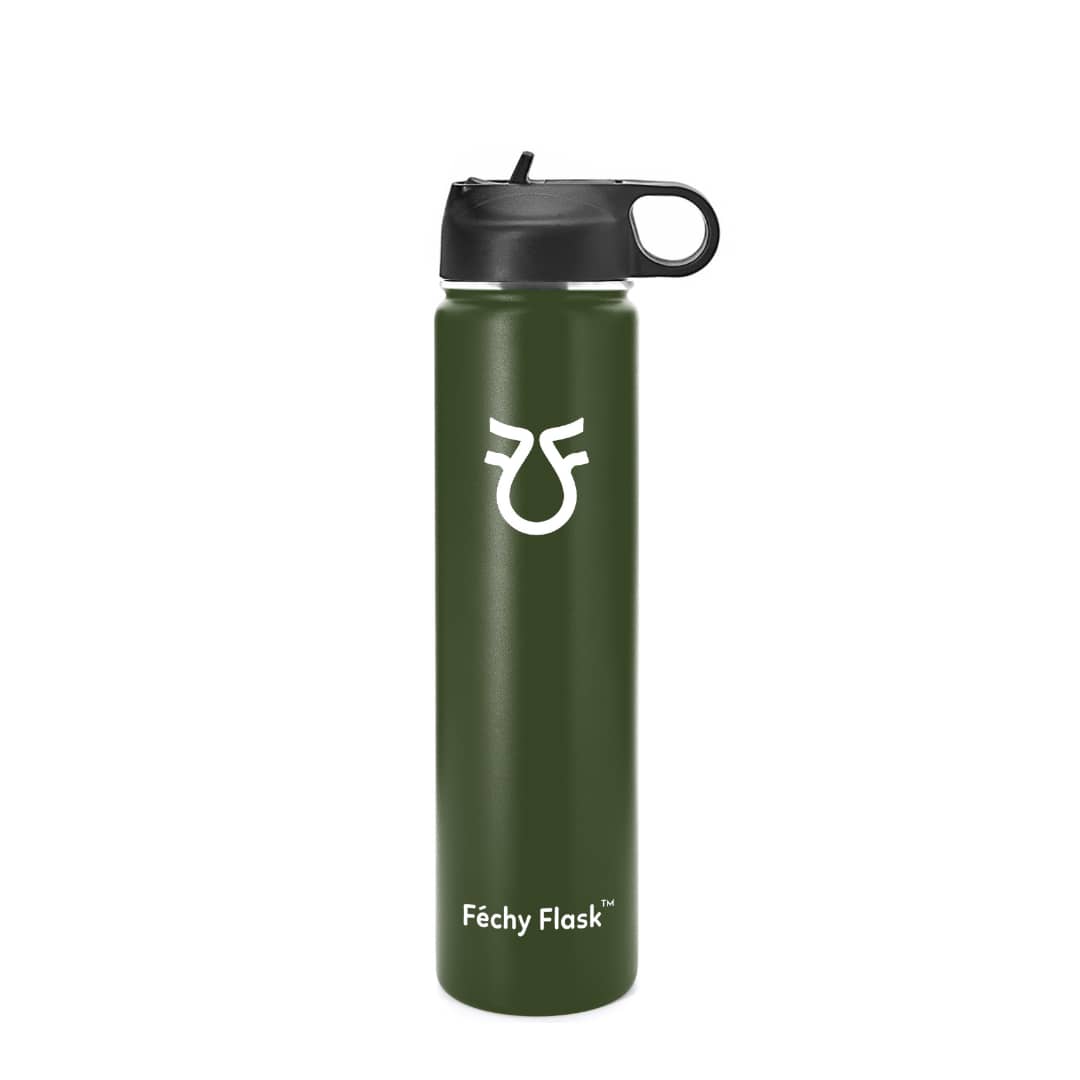 Fechy flask 710mil Wide Mouth Double insulated Water Bottle|FechyFlask