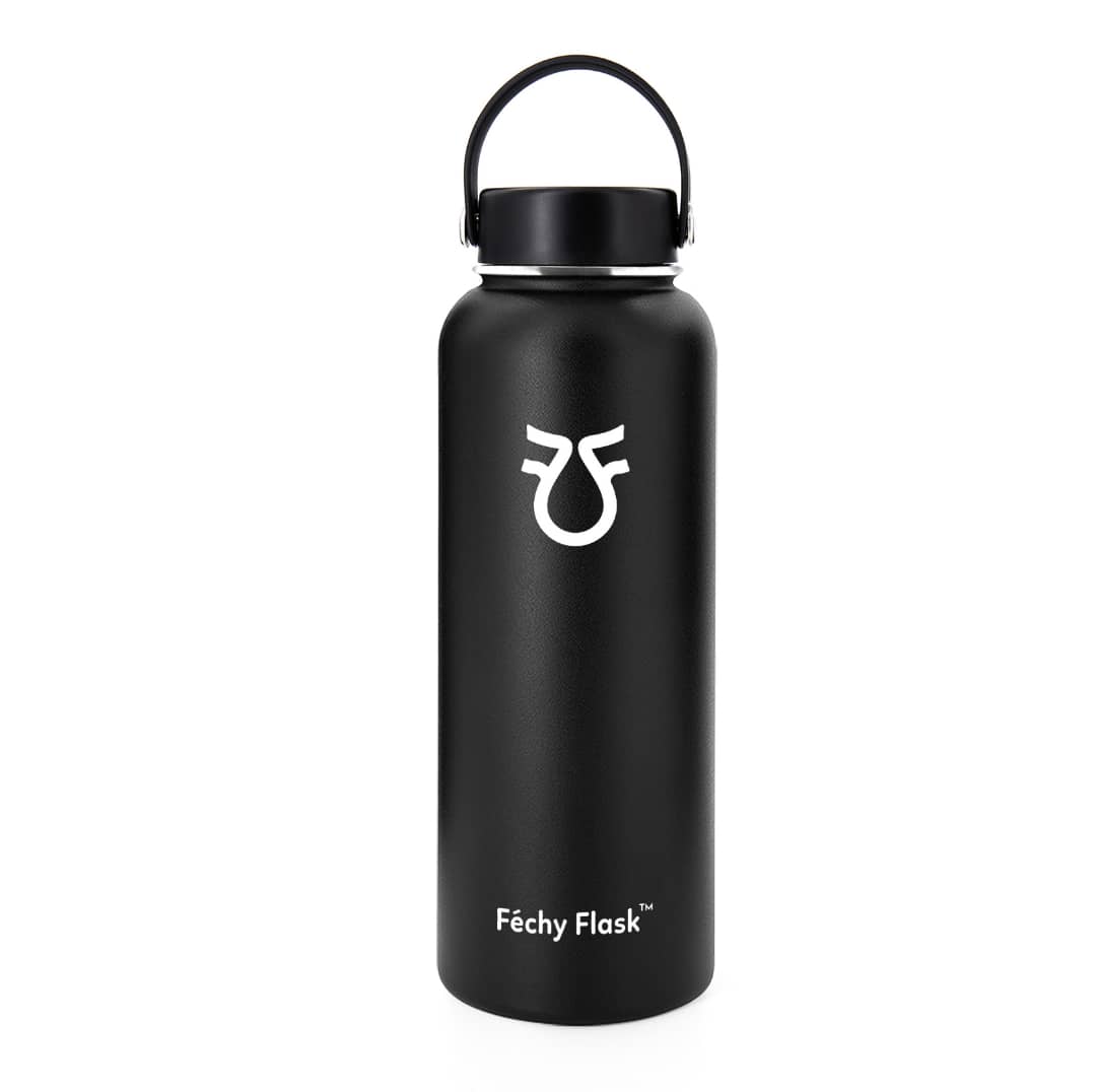 Fechy flask 1.18L Wide Mouth Double insulated Water Bottle|FechyFlask