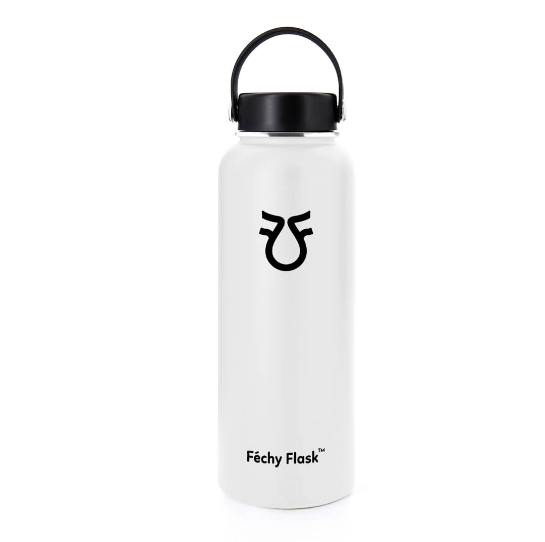 Fechy flask 1.18L Wide Mouth Double insulated Water Bottle|FechyFlask